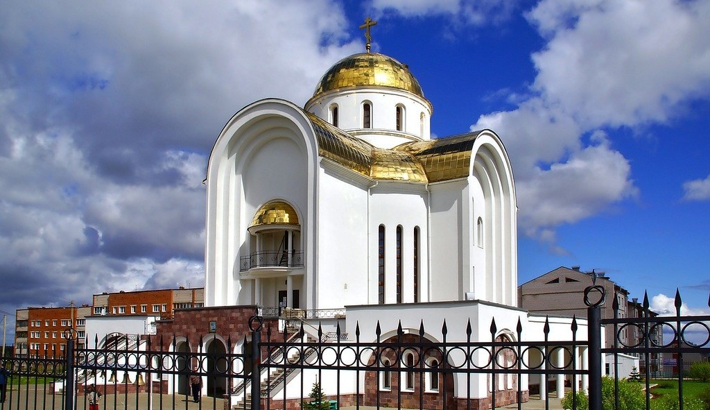 Храм Георгия Победоносца г. Воткинск